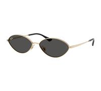 Ray-Ban Lunettes Kai 921387 Unisexe Adulte Or pâle / Gris foncé 59 mm