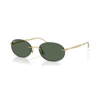 Ray-Ban - Rb3767 Oval Lunettes de soleil - unisex - Accessoires - Jaune - Taille: 54 MM