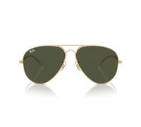 Ray-Ban Rb3825 Old Aviator Lunettes de soleil, Doré/vert, 62 mm