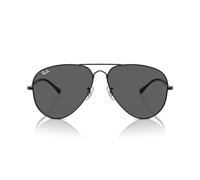 Ray-Ban Rb3825 Old Aviator Lunettes de soleil, Noir/gris foncé, 62 mm