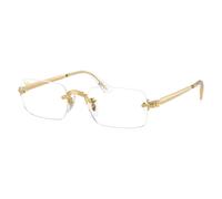 Ray - Ban Unisex Ray - Ban A$AP Rocky RX3928V 2500 Montures optiques Métal Or Transparent Carré Normale