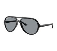 Ray-Ban Lunettes de soleil RB4125 Cats 5000 Homme Injecté Noir - Verres gris 59 mm