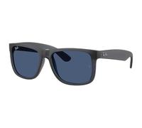 Ray - Ban Homme Ray - Ban RB4165 JUSTIN 687380 Lunettes de soleil Nylon Gris Bleu Carré Normale