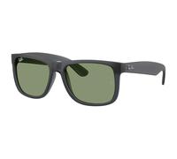 Ray Ban - RB4165 Justin Classic Mat Grey Opaline Green - 54 - Lunettes de soleil