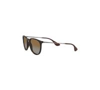 Ray-Ban Lunettes de soleil RB4171 ERIKA Femme Injecté Polarisé Pantos Tortue Marron 710/T5