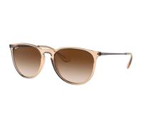 Ray-Ban Lunettes de soleil RB4171 Erika 651413 Femme – Monture injectée Marron Pantos Verres ombré