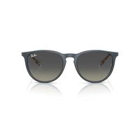 Ray-Ban Rb4171 Erika, Lunettes de Soleil Mixte, Bleu Caoutchouc/Gris dégradé, 54 mm