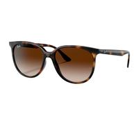 Ray-Ban Lunettes de soleil RB4378 710/13 Femme - injectées tortue marron, carrées ombrées