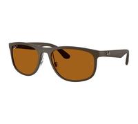 Ray Ban - RB4468 Mat Sans Brown Chromance Brown Polar - 59 - Lunettes de soleil