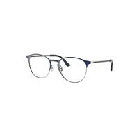 Ray-Ban Rb6375 Optics Monture Gunmetal Verres Transparents Polarisé 51-18