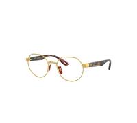 Ray-Ban Rb6492m Optics Scuderia Ferrari Collection Monture Havana Verres Transparents Polarisé 51-19