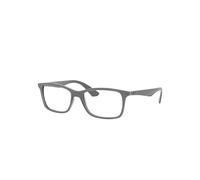 Ray-Ban Rb7047 Optics Monture Gris Verres Transparents Polarisé 54-17
