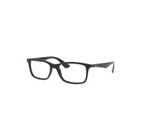 Ray-Ban Rb7047 Optics Monture Noir Verres Transparents Polarisé 56-17