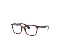Ray-Ban Rb7066 Optics Monture Bleu Verres Transparents Polarisé 52-17