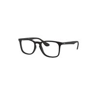 Ray-Ban Rb7074 Optics Monture Noir Verres Transparents Polarisé 52-18