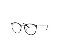 Ray-Ban Rb7140 Optics Monture Argent Verres Transparents 49-20