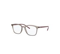 Ray-Ban Rb7185 Monture Bordeaux Verres Transparents Polarisé 50-18