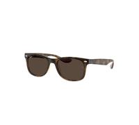 Ray-Ban Lunettes de soleil Junior RJ9052S New Wayfarer Injecté Tortue Marron Carré
