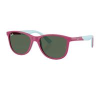 Ray - Ban Enfant RJ9077S 719271 Lunettes de soleil Injecté Bleu Vert Carré Normale