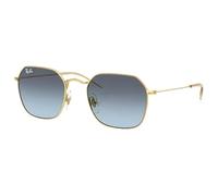 Ray-Ban Rj9594s Jim Square Lunettes de soleil, Doré/bleu dégradé gris, 49 mm