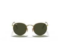 Ray-Ban Lunettes de soleil Round Metal RB3447 001 Ronde Doré Métal