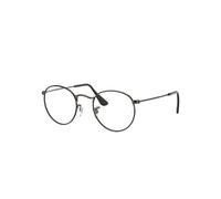 Ray-Ban Round Metal Optics Monture Gunmetal Vieilli Verres Transparents 47-21
