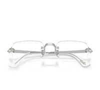 Ray - Ban Unisex Ray - Ban A$AP Rocky RX3928V 2501 Montures optiques Métal Argent Transparent Carré Normale