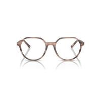 Ray-Ban Rx5395 Thalia Monture carrée pour lunettes de vue, Rayé rose/verres de démonstration, 51MM
