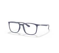 Ray-Ban - Rx7199 Geometric Frame - unisex - Accessoires - Bleu - Taille: 54 MM