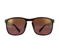 Ray-Ban Soleil RB4264 894/6B Mat Marron Havane Polarisé Miroir Chromance