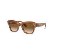 Ray-Ban - State Street Lunettes de soleil - unisex - Accessoires - Brun - Taille: 52 MM