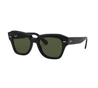 Lunettes de soleil - Ray-Ban - RB2186 STATE STREET BLACK - Noir - Verres gris - Protection catégorie 3