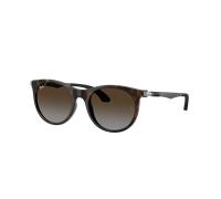 Ray-Ban Sunglass RB9082S Kids - Couleur du Monture: Havana, Couleur de Lentille: Gris clair marron