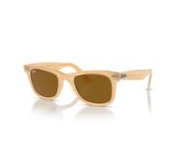 Ray-Ban, unisex, Accessoires, Beige, Taille: 50 MM Lunettes de soleil Wayfarer en bio-acétate