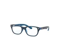Ray-Ban, unisex, Accessoires, Bleu, Taille: 48 MM Junior Square Frame