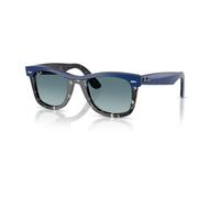 Ray-Ban, unisex, Accessoires, Bleu, Taille: 50 MM Wayfarer Street Neat