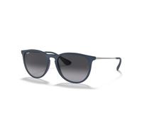 Ray-Ban Lunettes de soleil Femme RB4171 ERIKA Injecté Bleu Gris Pantos Normale Ombré