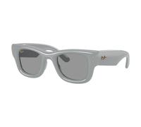 Ray - Ban Unisex Ray - Ban A$AP Rocky RB4940 WAYFARER PUFFER 6876/1 Lunettes de soleil Nylon Gris Gris Carré Normale