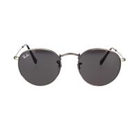 Ray - Ban Unisex Ray - Ban RB3447 ROUND METAL 9229B1 Lunettes de soleil Métal Gris Gris Ronde Normale