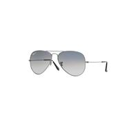 Ray - Ban Unisex Ray - Ban RB3025 AVIATOR 004/78 Lunettes de soleil Métal Gris Bleu Pilote Polarisé