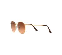 Ray - Ban Unisex Ray - Ban RB3447 ROUND METAL 9001A5 Lunettes de soleil Métal Jaune Rose Ronde Normale Ombré