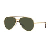 Ray-Ban, unisex, Accessoires, Jaune, Taille: 62 MM Nouvelles Lunettes de Soleil Legend Or Vert