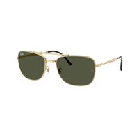 Ray-Ban, unisex, Accessoires, Jaune, Taille: 62 MM Rb3755 Lunettes de Soleil Or Verres Verts