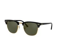 Ray - Ban Unisex Ray - Ban RB3016 CLUBMASTER W0365 Lunettes de soleil Acétate Noir G15 Carré Normale