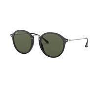 Ray-Ban, unisex, Accessoires, Noir, Taille: 49 MM Round Fleck Lunettes de soleil