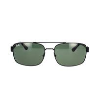 Ray-Ban, unisex, Accessoires, Noir, Taille: 61 MM Lunettes de soleil enveloppantes