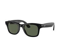 Ray-Ban Meta Wayfarer Smart Glasses Gloss Black G15 Green RW4006