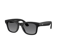 Ray - Ban Unisex Meta RW4012 Wayfarer 601ST3 Lunettes de soleil Injecté Noir Gris Carré Polarisé Ombré