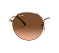 Ray - Ban Unisex Paire de verres de rechange Ray - Ban RB3565 Jack Verres de rechange Métal Marron Marron Ombré