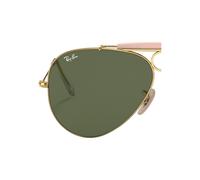 Ray - Ban Unisex Paire de verres de rechange Ray - Ban Shooter RB3138 Verres de rechange Métal Vert G15 Pilote